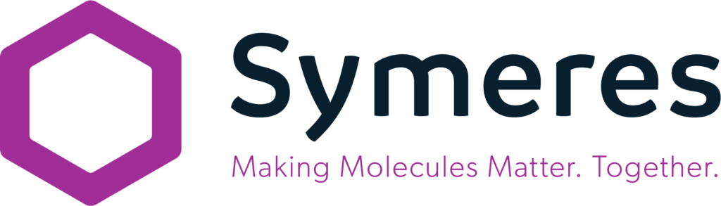 Symeres logo - Symeres offers best-in-class solutions for drug discovery and drug development for small molecules and beyond